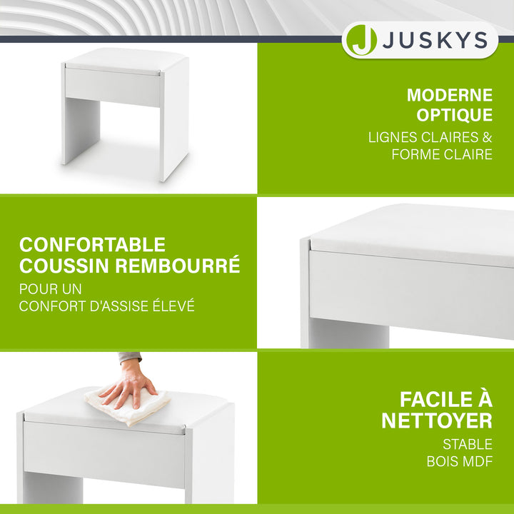 Tabouret de coiffeuse Melly