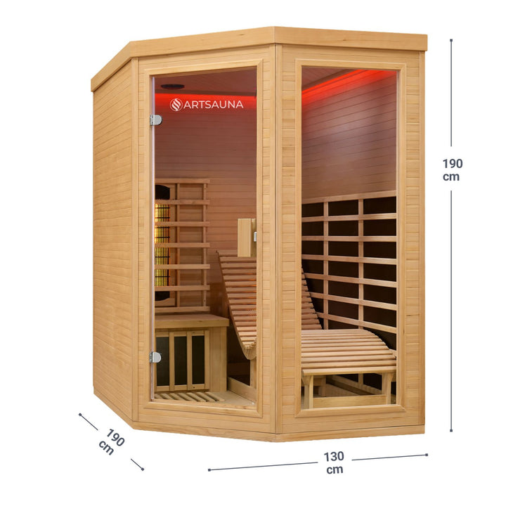 Cabine de sauna infrarouge Esbjerg