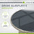 Runder Polyrattan Gartentisch Yoro