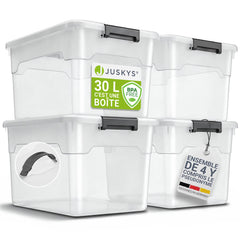 Boîte de rangement avec couvercle