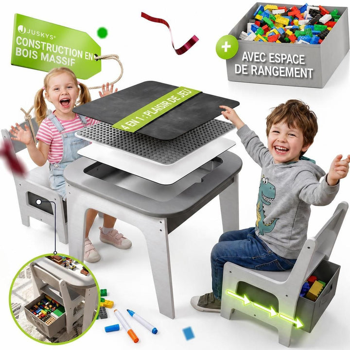 Table et chaises enfant Milou