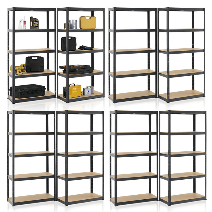 Ensemble de 2 à 8 étagères de rangement de base 180 x 90 x 40 cm
