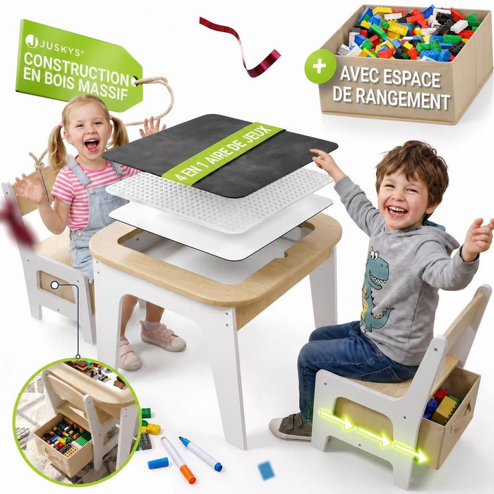 Table et chaises enfant Milou