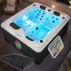 Oasis de bain à remous extérieur