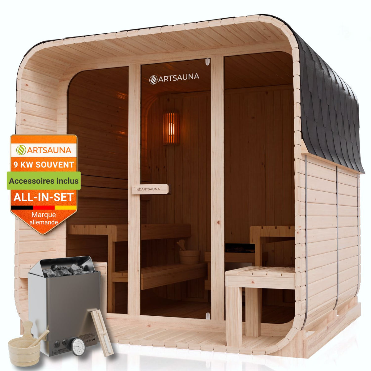 Sauna finlandais Fjora XL
