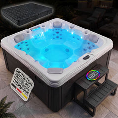 Spa extérieur Oasis Max – 5 places, 34 jets de massage et LED