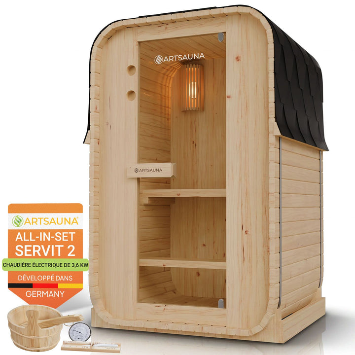 Place du sauna tonneau Nolvik