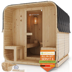 Place du sauna tonneau Nolvik