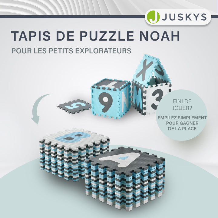 Tapis puzzle pour bébés et enfants