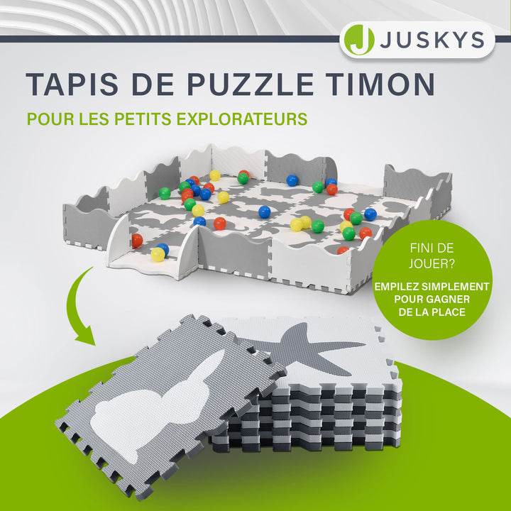 Tapis puzzle pour bébés et enfants