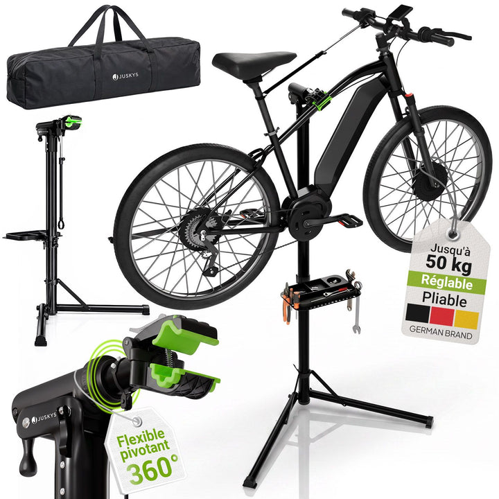 Support de réparation de vélo pliable