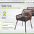 Chaises de jardin en corde Kastos