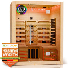Cabine de sauna infrarouge Helsinki 150