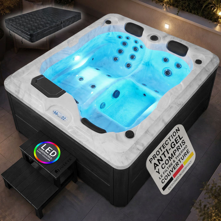Oasis de bain à remous extérieur