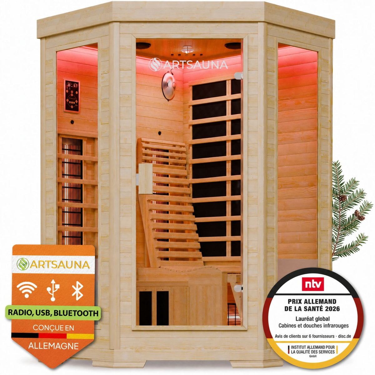 Sauna infrarouge Aalborg