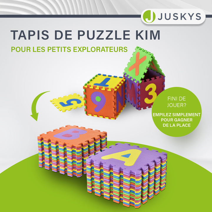 Tapis puzzle pour bébés et enfants