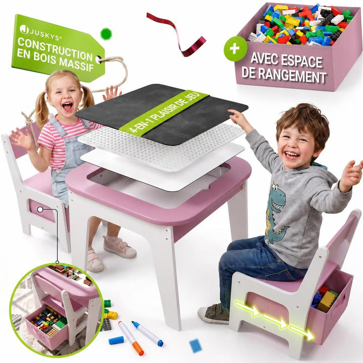 Table et chaises enfant Milou