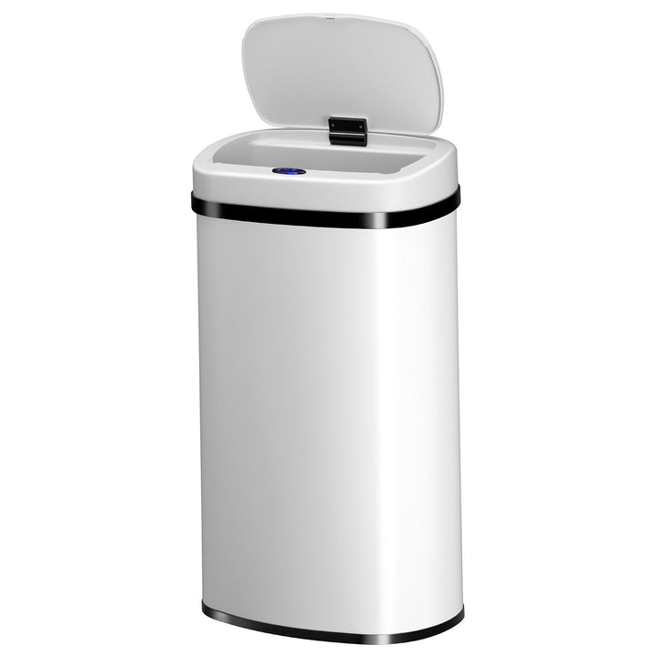 Poubelle rectangulaire avec capteur