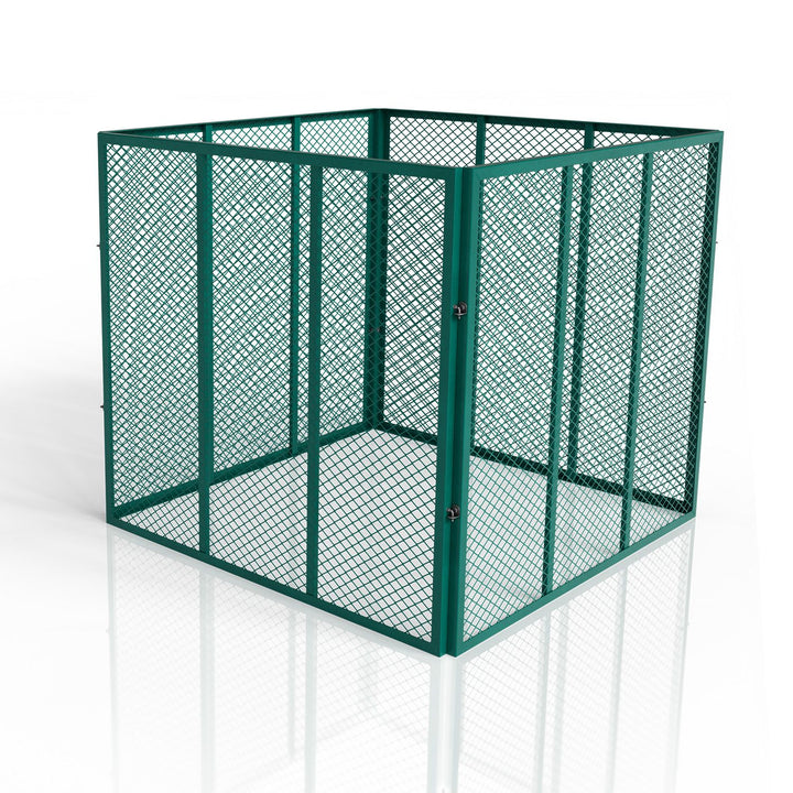 Composteur métallique pour déchets de jardin
