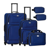 Ensemble de valises à roulettes de voyage Athènes