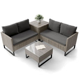 Salon de jardin pour 4 personnes Santorin