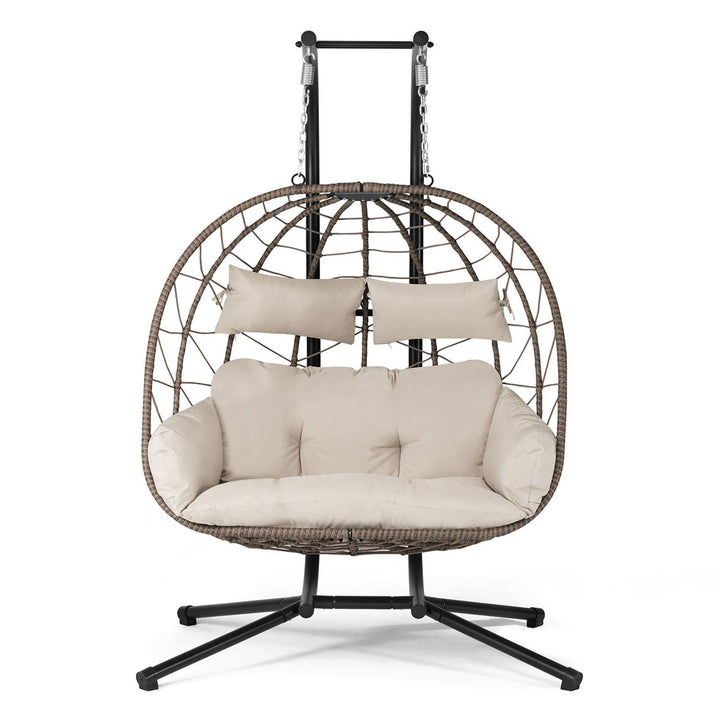 Polyrattan Doppelhängesessel Aria