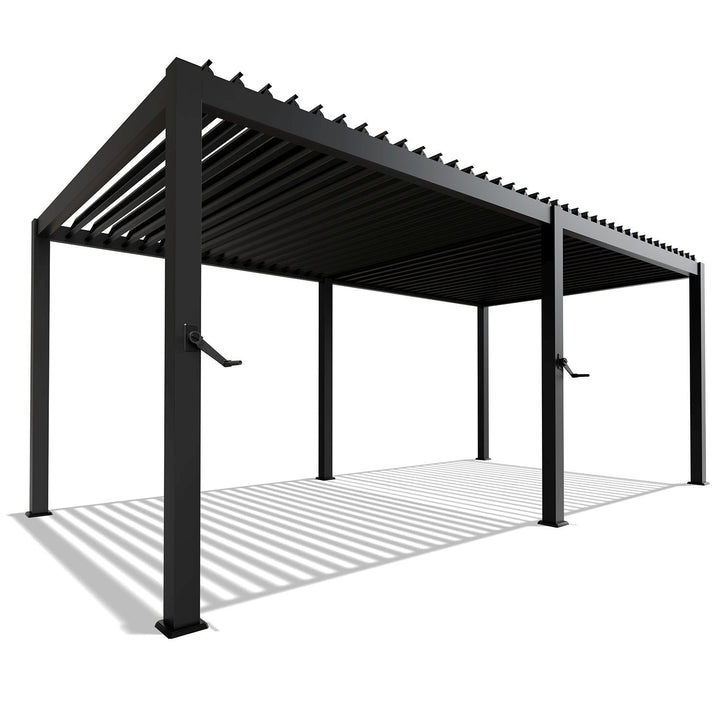 Pergola a lames tahiti