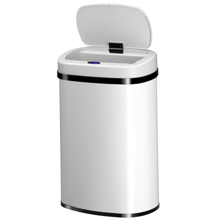 Poubelle rectangulaire avec capteur