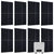 Système solaire composé de 8 panneaux solaires Longi de 400 W et d'un onduleur
