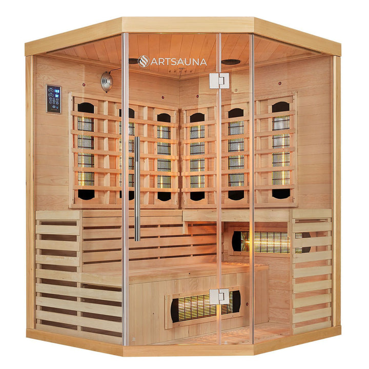 Cabine de sauna infrarouge Kiruna 150