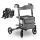 Déambulateur en aluminium Vital avec siège