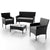 Polyrattan Sitzgruppe Fort Myers