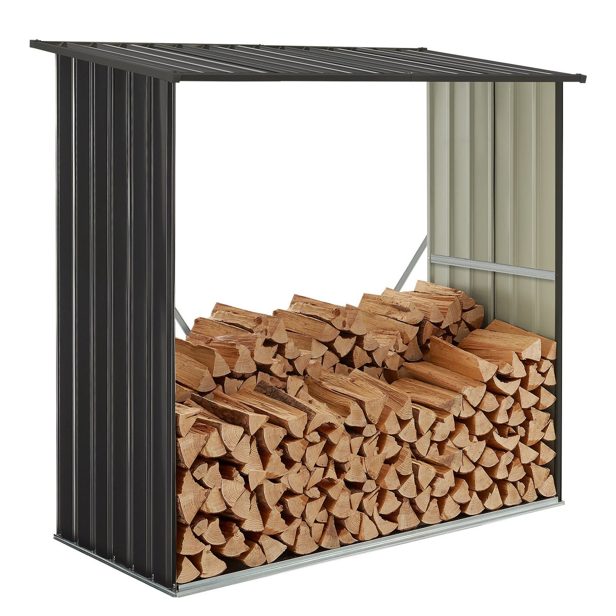 Abri en métal et bois Enno