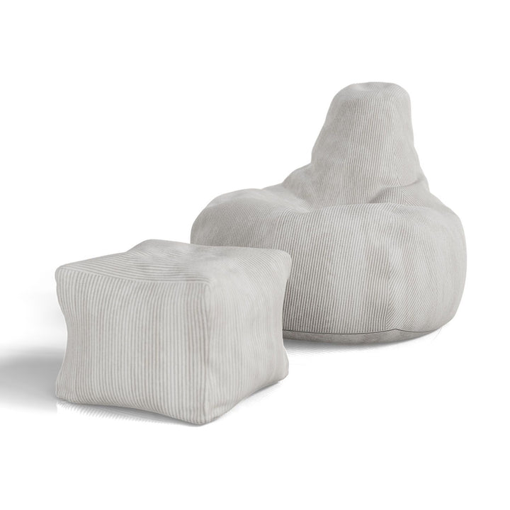 Sitzsack Chillex mit Hocker