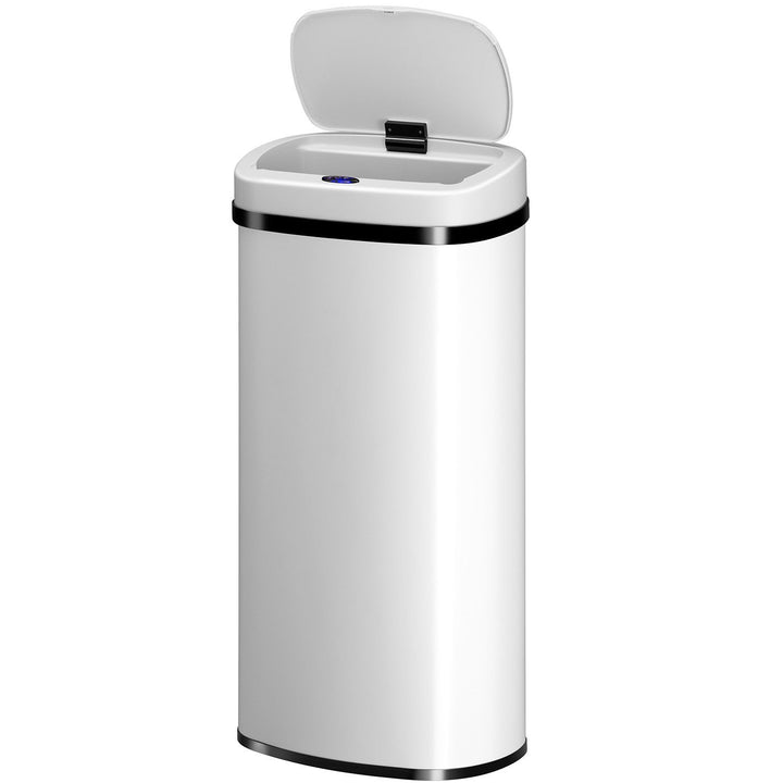 Poubelle rectangulaire avec capteur