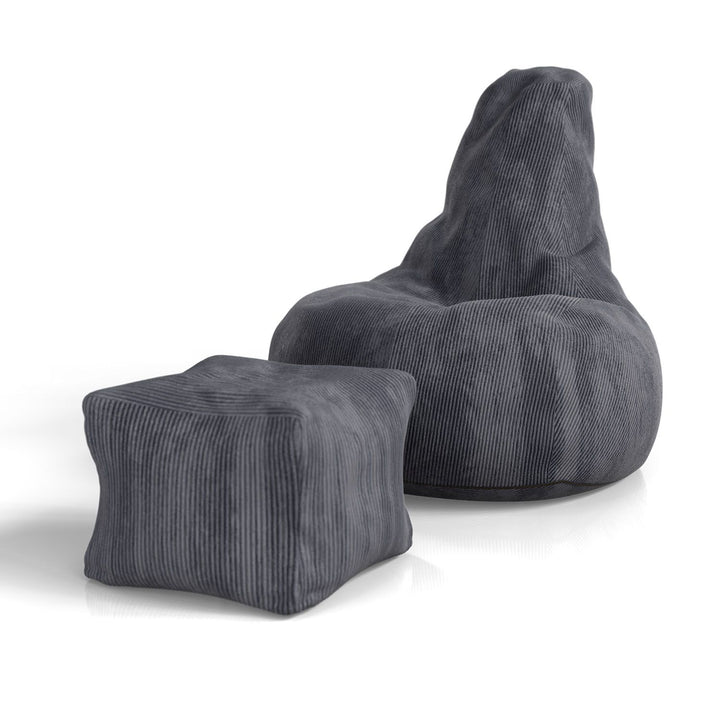 Sitzsack Chillex mit Hocker