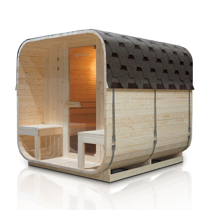 Sauna tonneau carré Nolvik