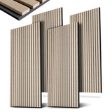 Panneau acoustique bois, lot de 4