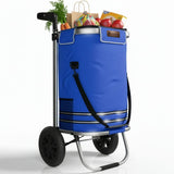 Chariot de courses 3 en 1 - Capacité 56 L