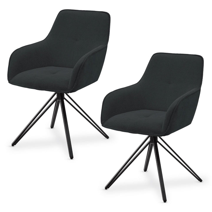 Chaise pivotante Clyde avec cordon