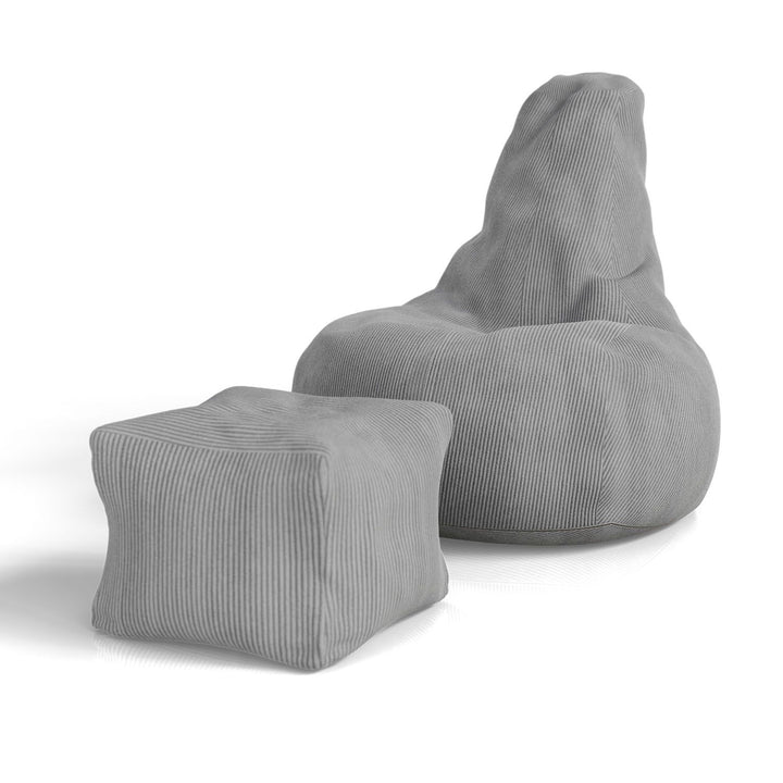 Sitzsack Chillex mit Hocker