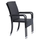 Chaises de jardin en polyrotin Yoro