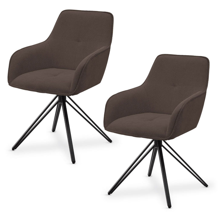 Chaise pivotante Clyde avec cordon