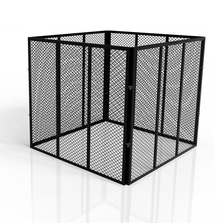 Composteur métallique pour déchets de jardin