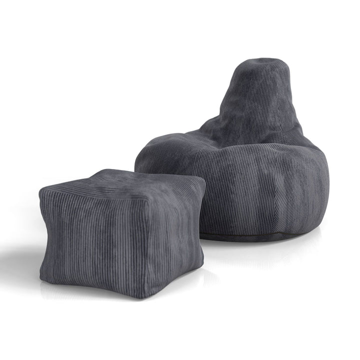 Sitzsack Chillex mit Hocker