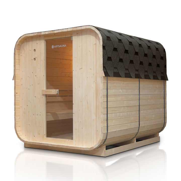 Sauna tonneau carré Nolvik