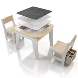Table de jeu avec deux chaises Milou