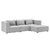 Canapé modulable Domas L - 3 places
