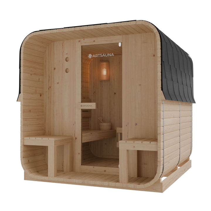 Place du sauna tonneau Nolvik