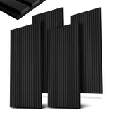 Panneau acoustique bois, lot de 4